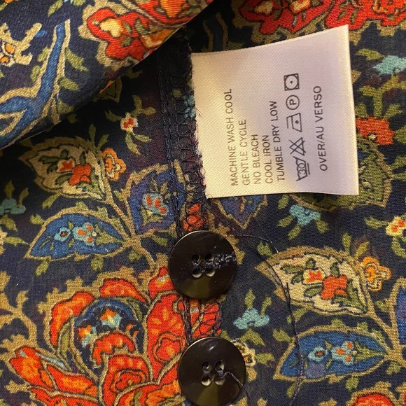 Lizsport Tunic Floral  Very Nice!!  Size Small - Picture 5 of 9